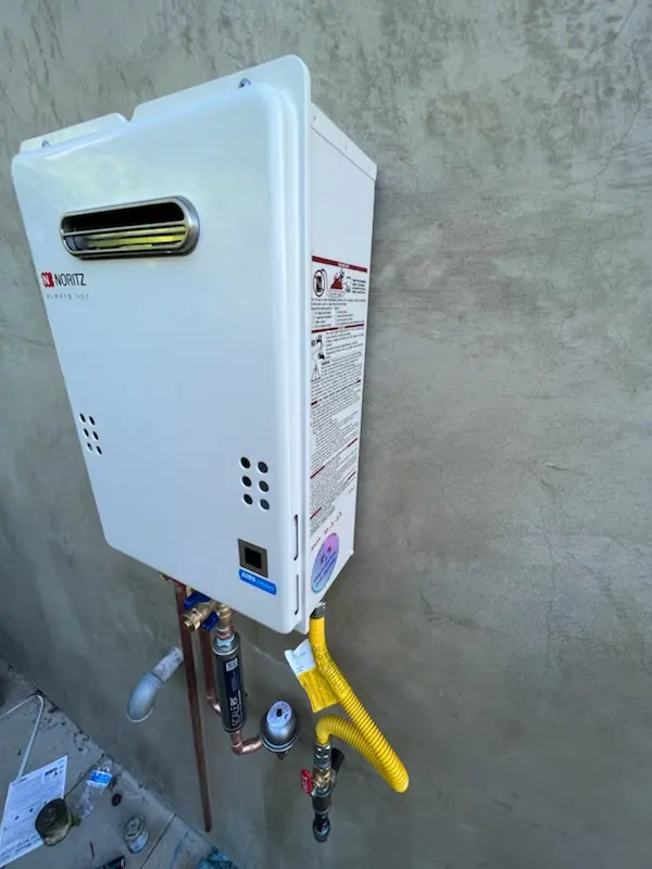 Tankless water heater installation for Juliustown homes